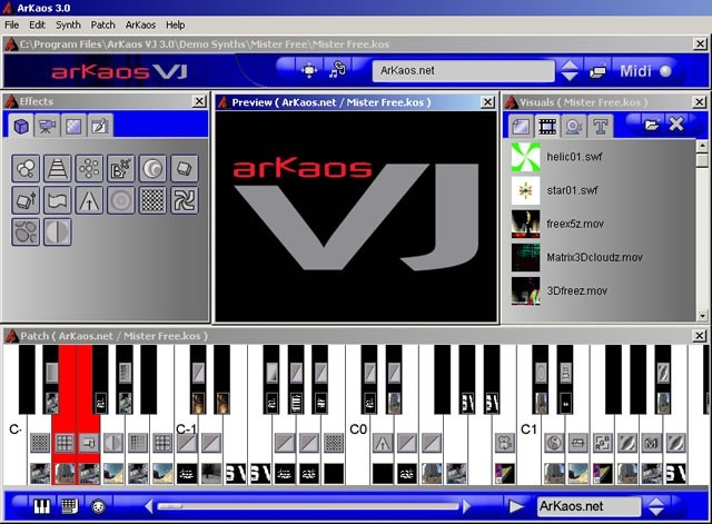 ArKaos VJ V3.6.1 FC1-AiR